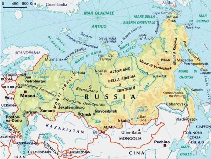 Alena cartina russia