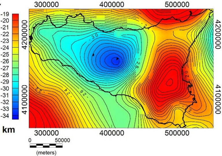 Un calore profondo sotto la Sicilia