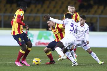 Lecce-Fiorentina 3-2, rimonta giallorossa al fotofinish