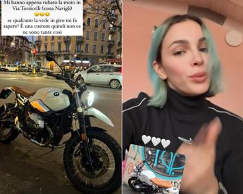 Rose Villain, l’appello per la moto rubata sui social. Un fan la ritrova