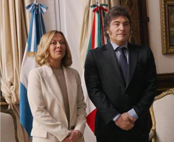 Meloni in Argentina, incontro con Milei: “Insieme per Occidente, sovranità e libertà”